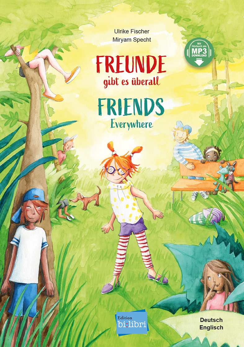 Coverbild vom Titel Freunde gibt es überall auf Deutsch-Englisch